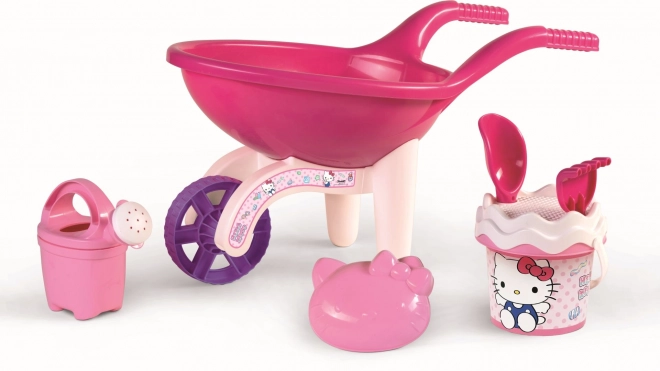 Hello Kitty Sandspielset mit Schubkarre