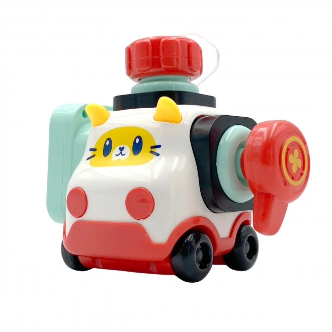 Woopie Baby Montessori Konstruktionsspielzeug Auto Katze
