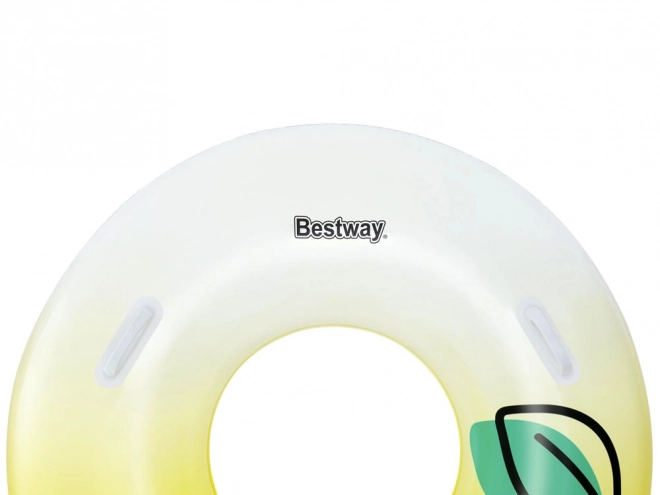 Bestway Schwimmring mit Griffen Zitrone 114 cm
