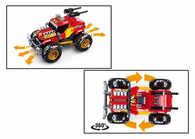 Sluban RC Roter Offroad Bausatz