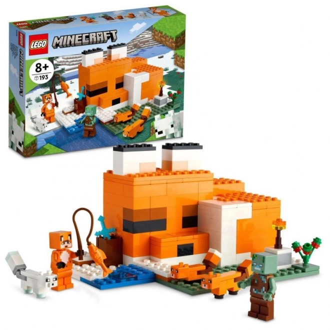 Fuchsbau von Lego Minecraft