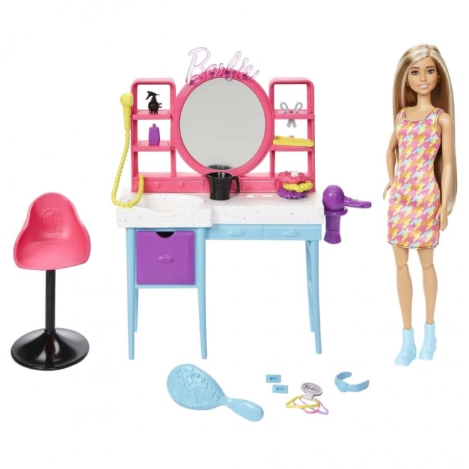 Barbie Friseursalon Totally Hair Spielset