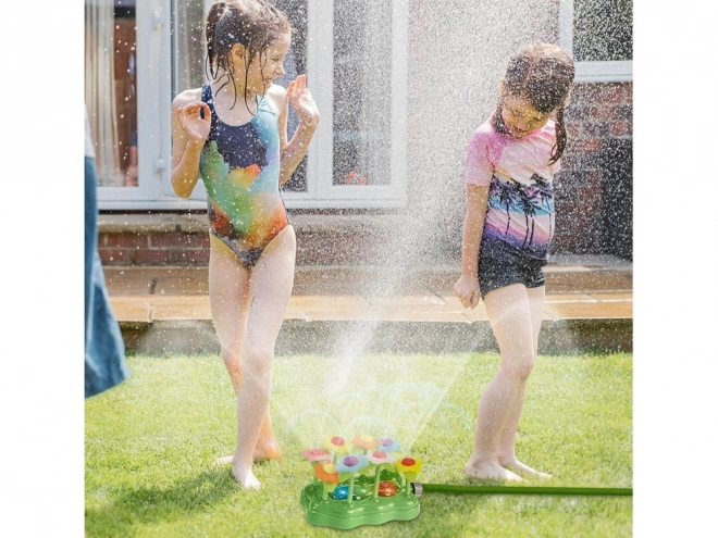 Wassersprinkler leuchtende Blumen Spielzeug für den Garten