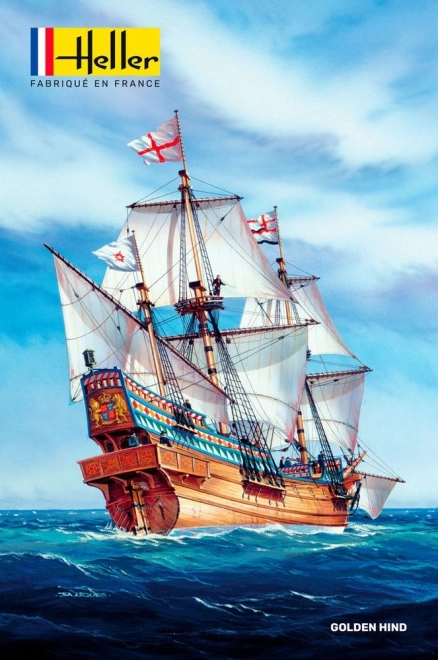 Plastikmodellbausatz Golden Hind