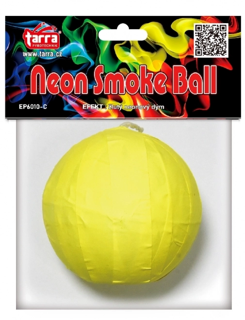 Neon Rauch Ball Gelb