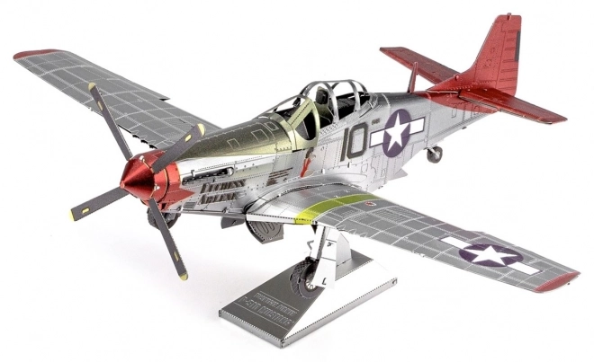 Metal Earth 3D-Puzzle Tuskegee Airmen P-51D Mustang