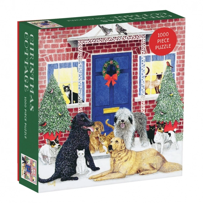 Puzzle Weihnachts-Häuschen 1000 Teile