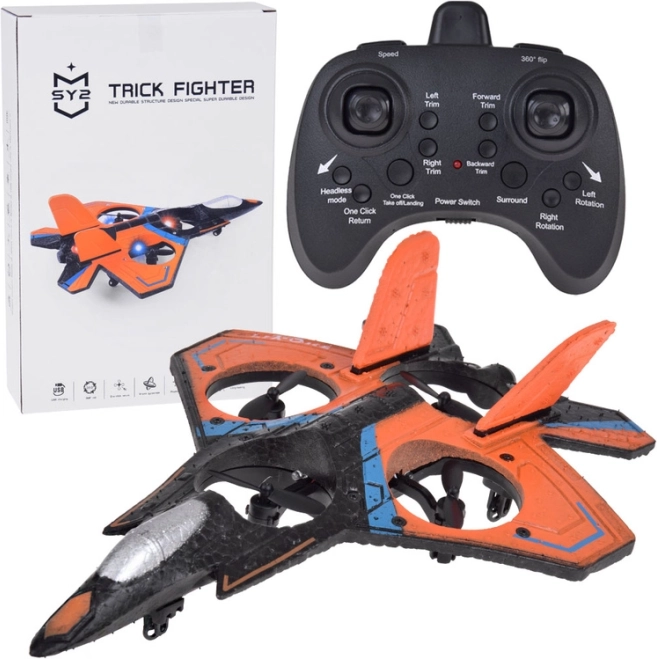 Unterhaltsamer Quadrocopter mit Dioden