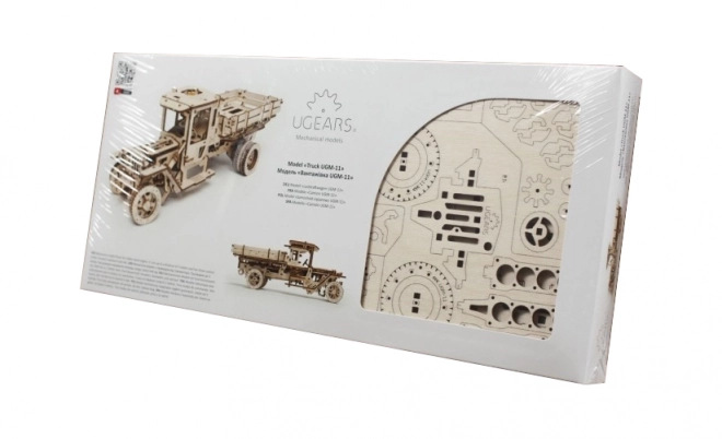 Mechanischer 3D Holzpuzzle-LKW von UGEARS