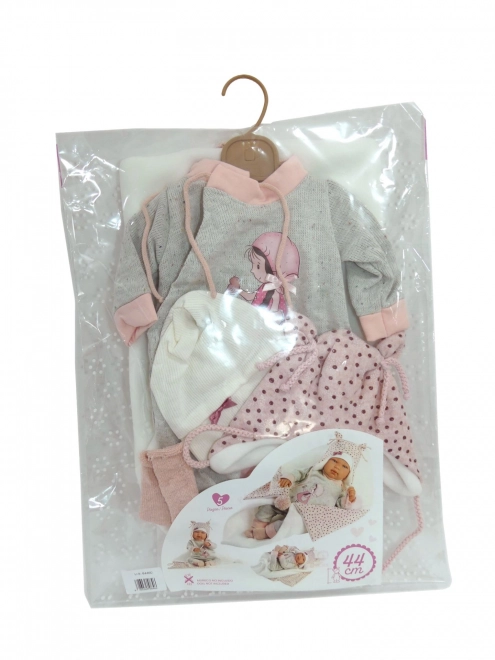 Llorens Babypuppen-Outfit 43-44 cm