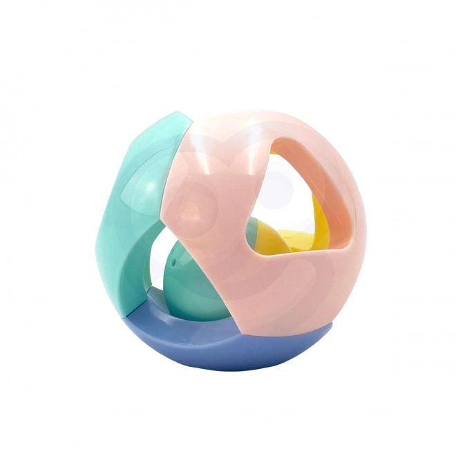 Woopie Baby Pastell Rasselkugel zum Krabbeln 0m+