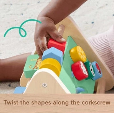 Fisher-Price Hölzerndes Aktives Dreieck für Kinder