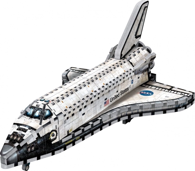 Originalgetreues Modell des ikonischen Space Shuttles