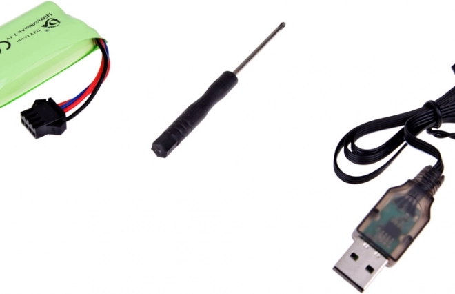 Wiederaufladbarer Akku mit USB‑Laden