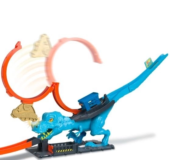 Hot Wheels City T-Rex Schleifen-Abenteuer