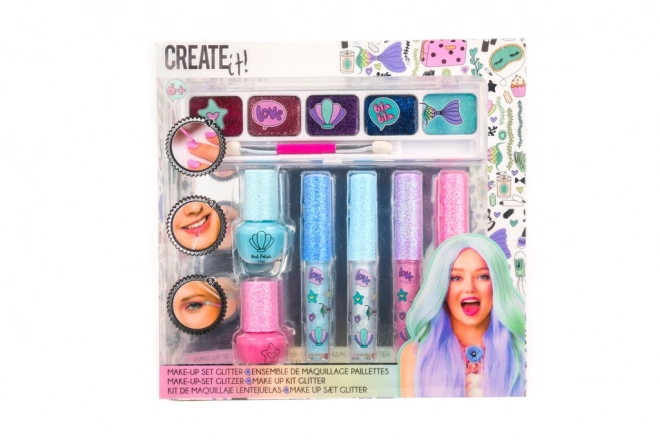 Glitzer-Make-up-Set Meerjungfrau von Creat It!