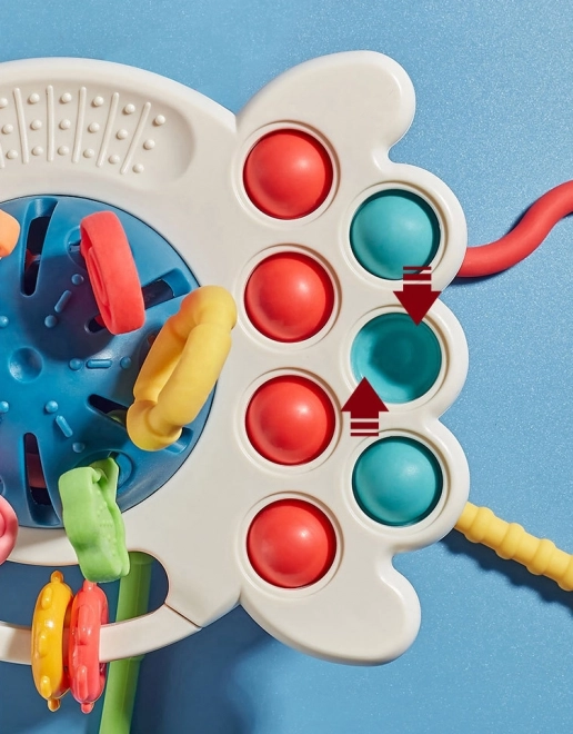 Montessori Sinnes-Spielzeug & Beißring für Babys