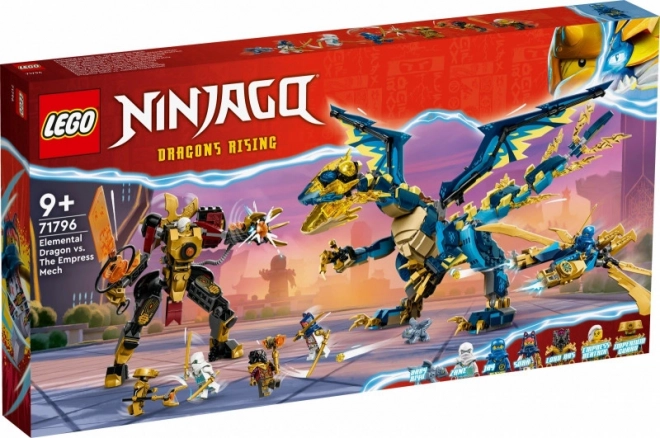 Lego Ninjago Elementardrachen gegen Kaiserin Mech Set