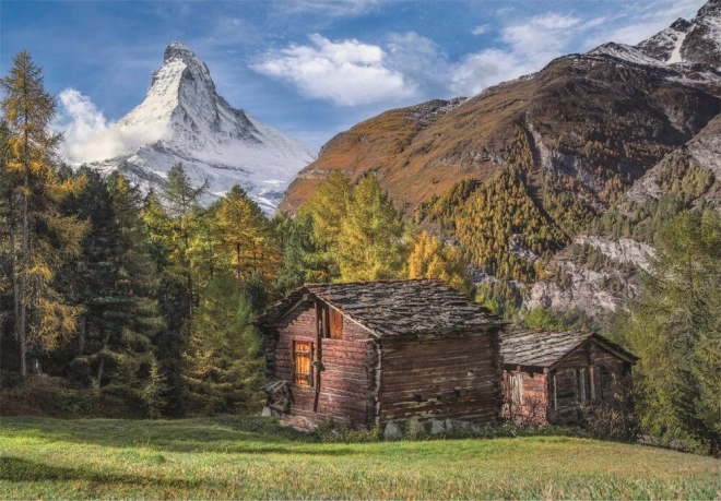 Clementoni Puzzle Der Zauberhafte Matterhorn 500 Teile