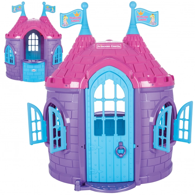 Woopie Gartenhaus Schloss für Prinzessinnen und Ritter lila