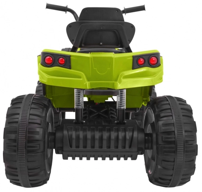 Quad ATV 2,4GHz mit Batterie für Kinder Grün + Fernbedienung + EVA Räder + Radio MP3 + Kostenloses Starten