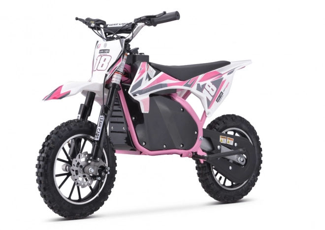 Kinder Elektro-Motocross Trail King Pink