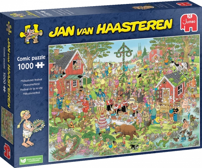 Svatojánské Feste Puzzle 1000 Teile von Jan van Haasteren