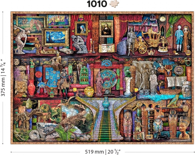 Holzpuzzle Museum Polizei 1010 Teile