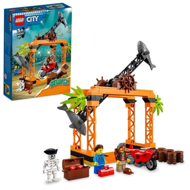 Lego City Haiaufprall Stunt Herausforderung