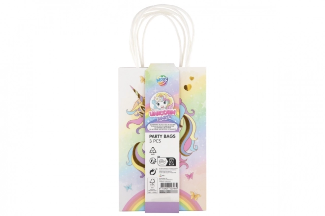 Partytaschen Einhorn Set 3 Stk
