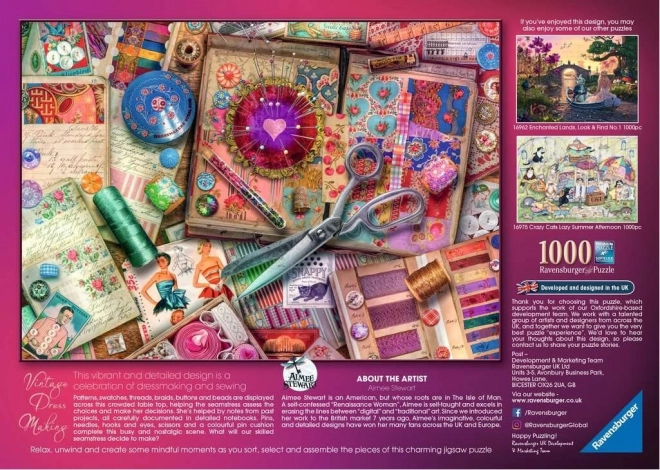 Ravensburger Puzzle Hohe Schneiderei 1000 Teile