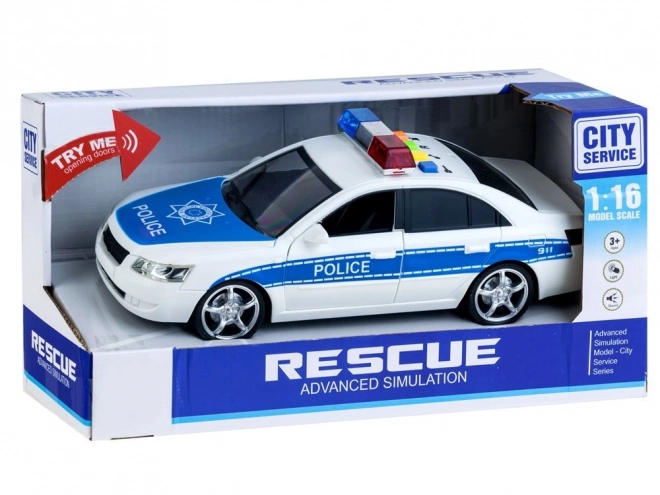 Polizeiauto mit Licht und Sound