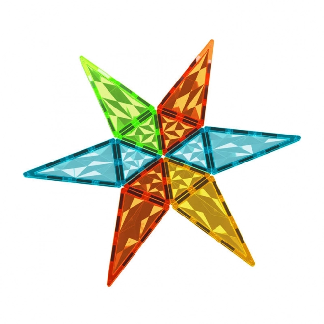 Geomag Gems Rakete Set 32 Magnetische Kacheln
