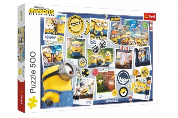 Trefl Puzzle Minions: Verrückte Fotokollektion 500 Teile