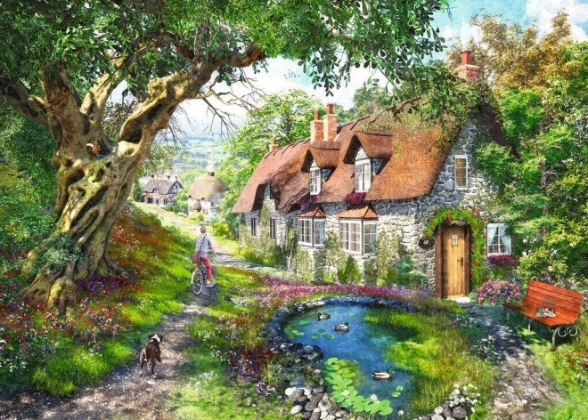Ravensburger Puzzle 1000 Teile Blumenweg