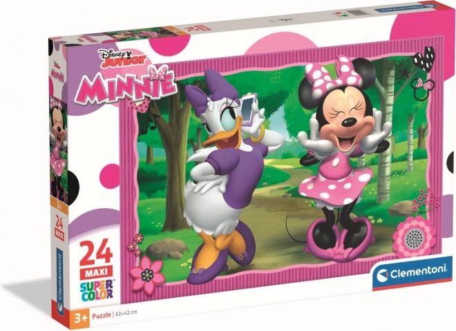 Clementoni Puzzle Minnie und Daisy beim Spaziergang