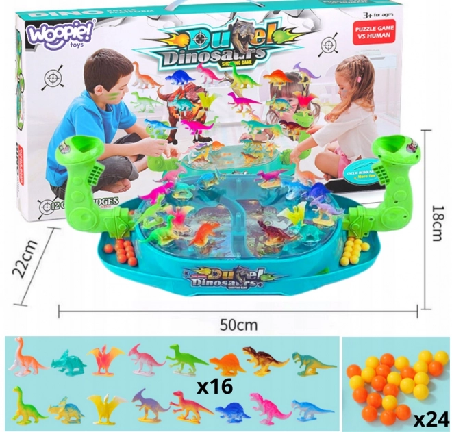 Woopie dinosaurus schlacht geschicklichkeitsspiel