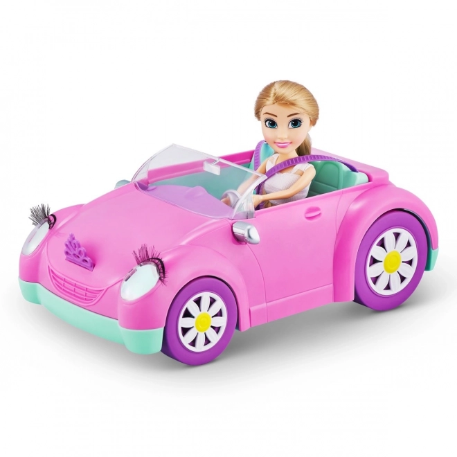 Sparkle Girlz Cabrio-Set mit Puppe 26,7 cm