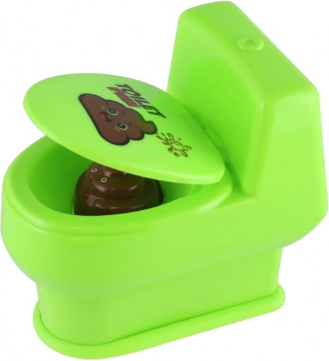 Lustiges Spritzspielzeug in Form einer Toilette - 4 Farbvarianten