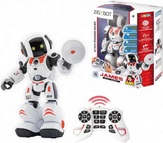 Spionageroboter Zigybot James