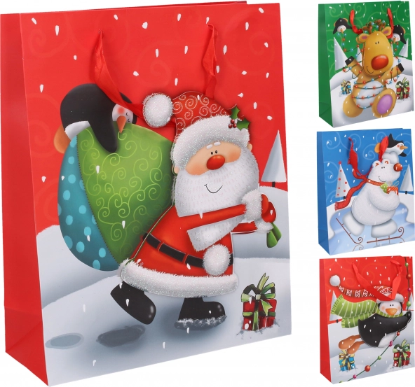 Geschenktasche Weihnachten Größe M