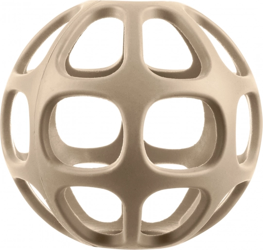 Silikon-Beißring Round, Sand Beige