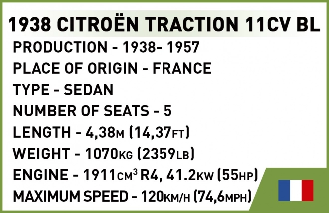 Historische Sammlung: Citroën Traction 11CVBL Exekutive Edition