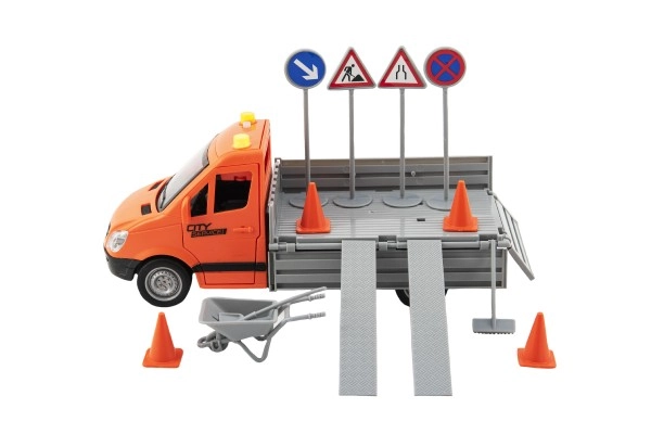 Umfangreiches Verkehrszubehör
