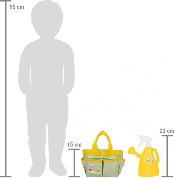 Kleine Garten Werkzeugset für Kinder in der Tasche Tiny Garden