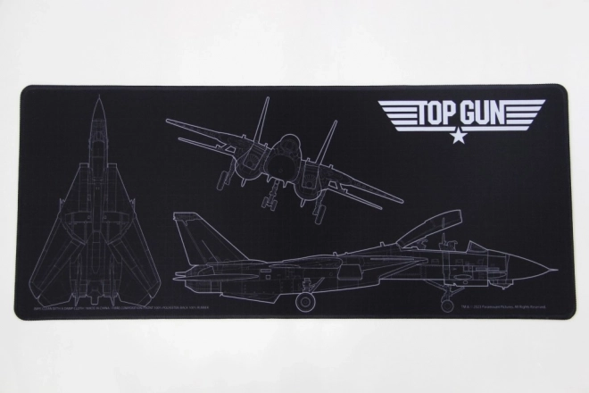 Jumbo Schreibtischunterlage mit TOP GUN Motiv