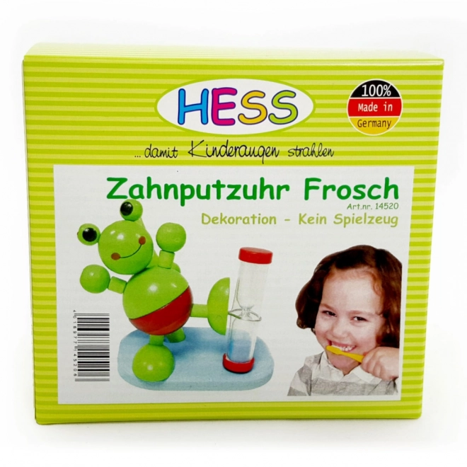 Hess Sanduhr Frosch Zahnpflege