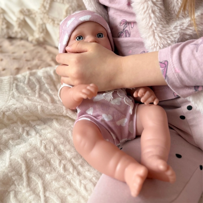Süße Babypuppe mit Outfit 36 cm von Woopie Royal