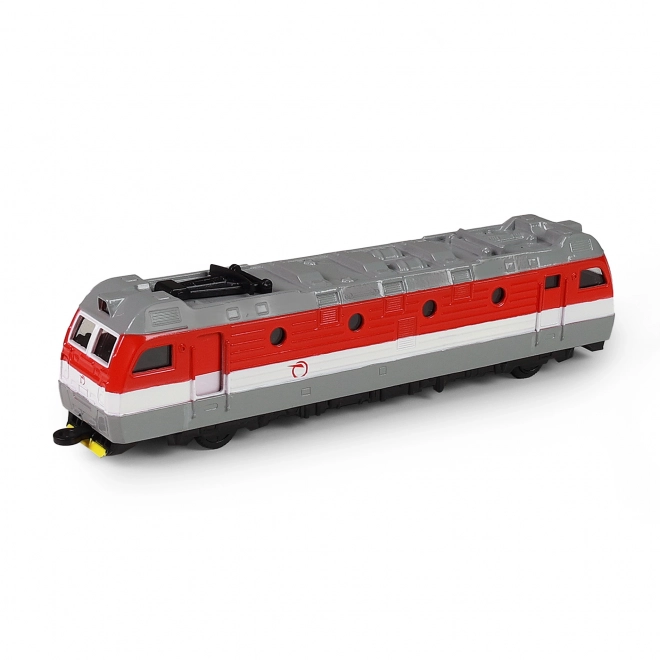 Metall-Lokomotive der Eisenbahngesellschaft Slowakei 17 cm