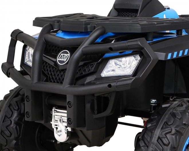 Quad XT-Speed für Kinder Blau + 4x4 + EVA + Langsamer Start + MP3-Radio + LED-Diode